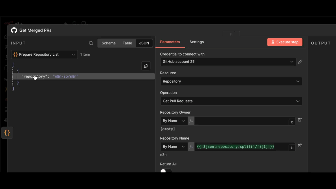 Creating expressions in the UI